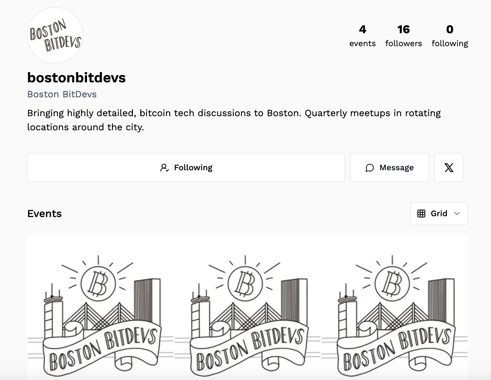 Powered by Evento: Boston BitDevs