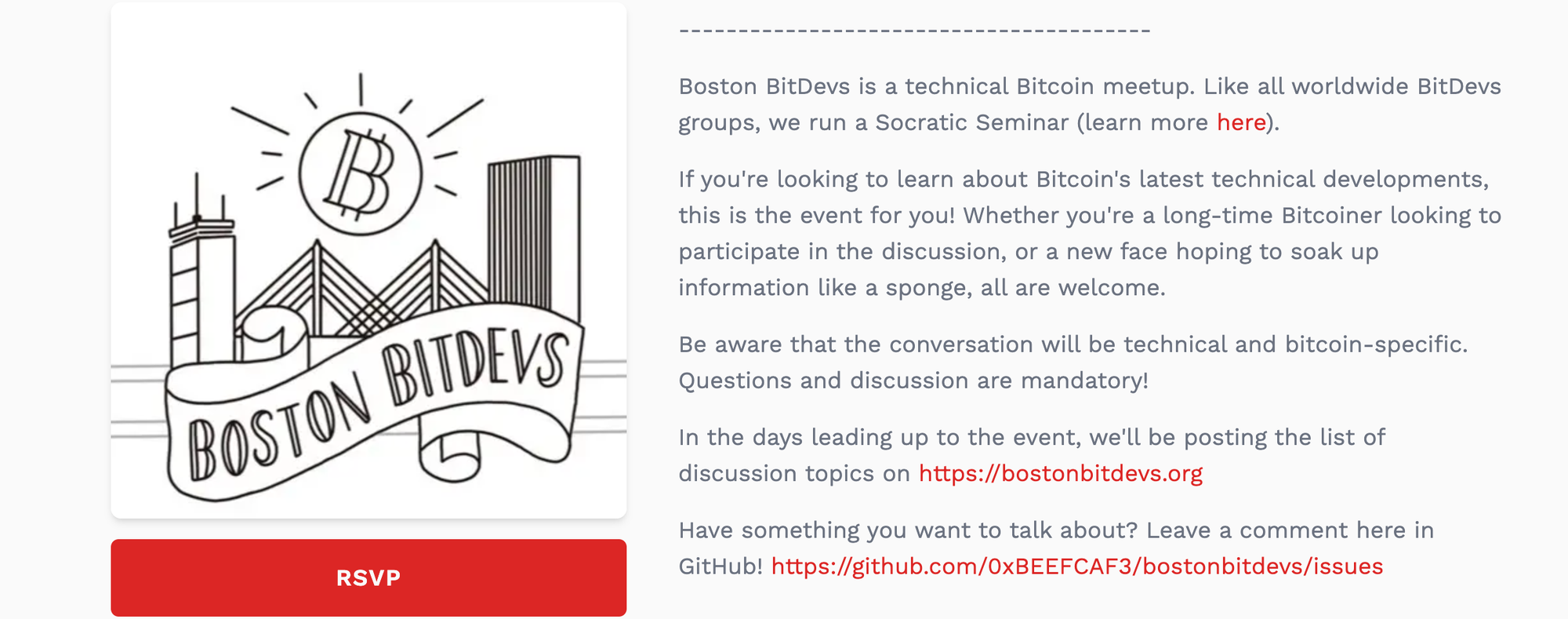 Powered by Evento: Boston BitDevs