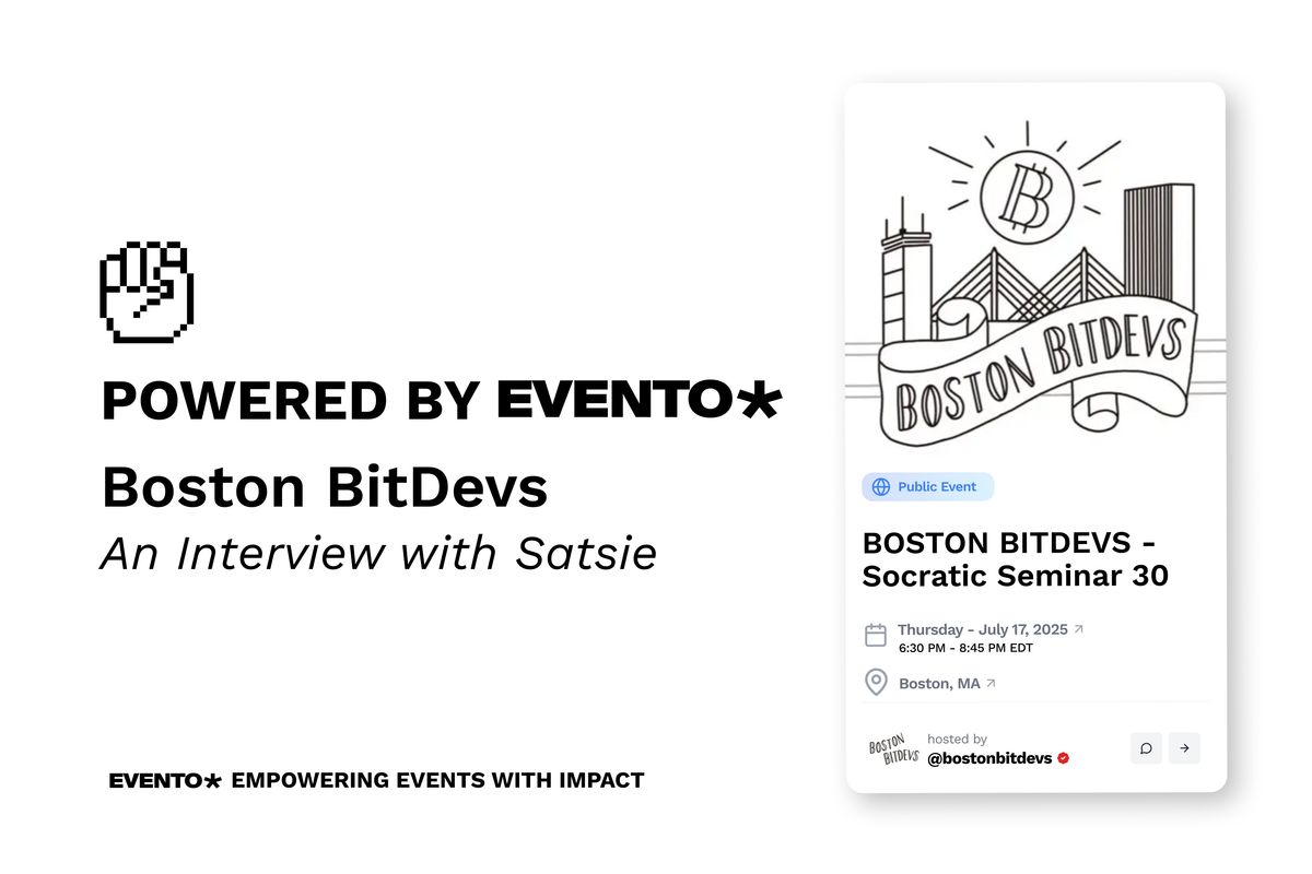 Powered by Evento: Boston BitDevs