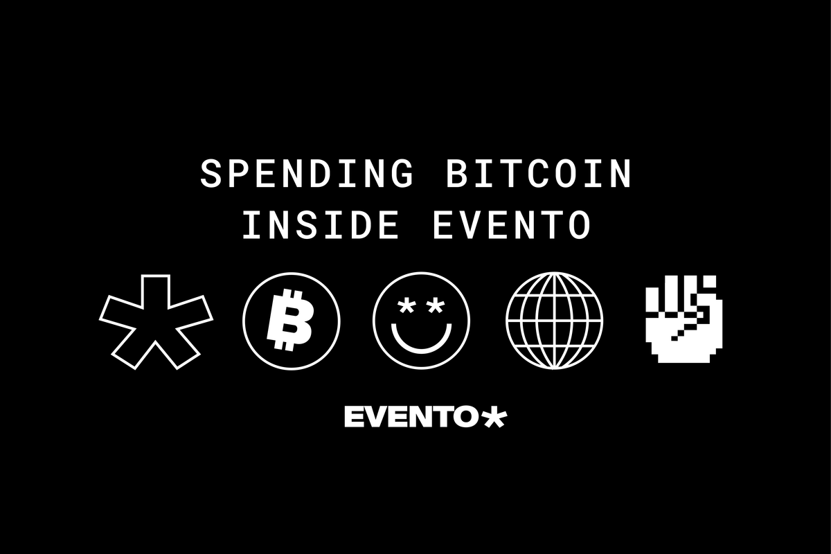 Spending Bitcoin Inside Evento